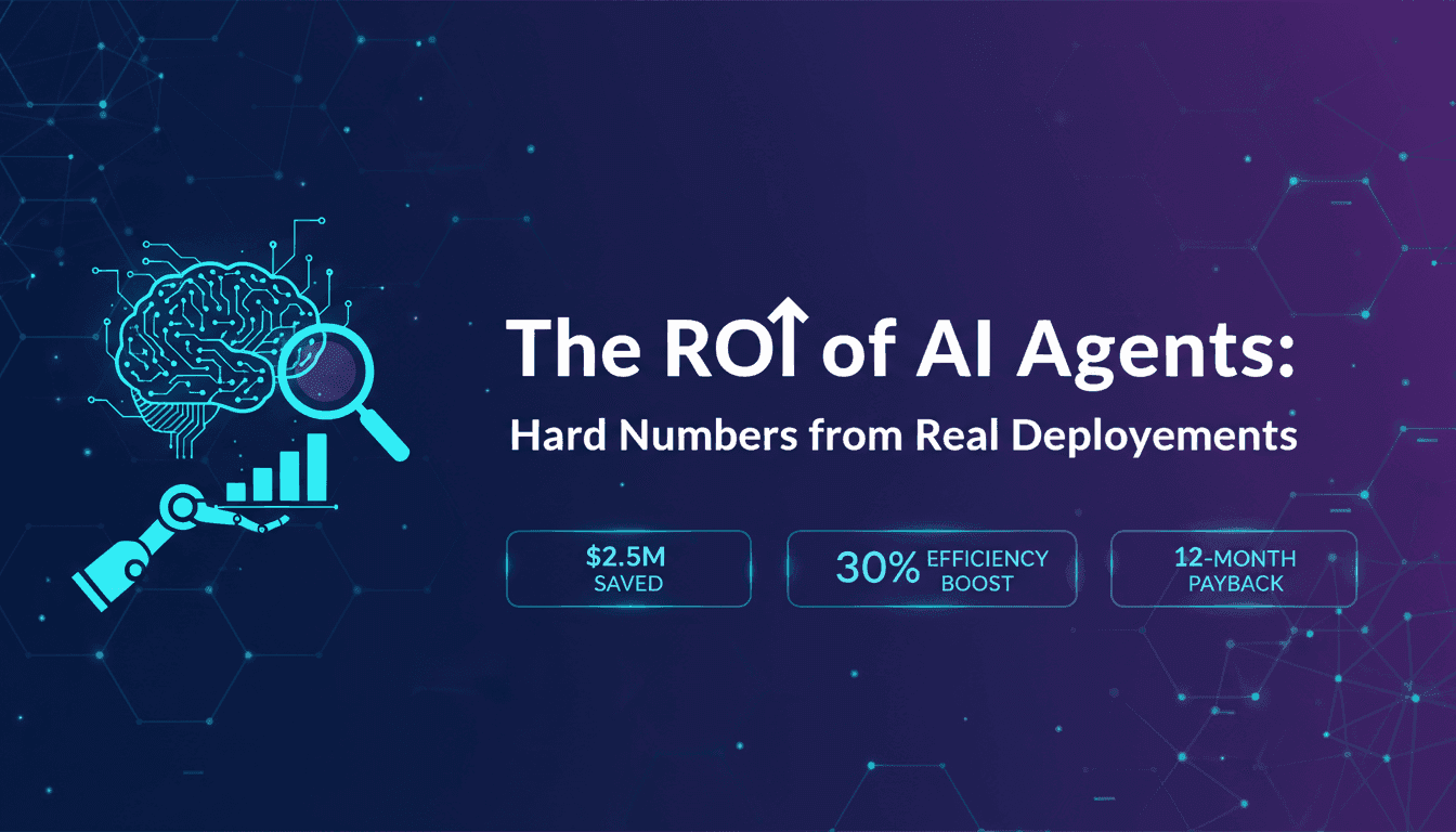 The ROI of AI Agents: Hard Numbers from Real Deployments