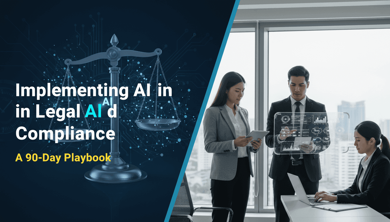 Implementing AI in Legal and Compliance: A 90-Day Playbook